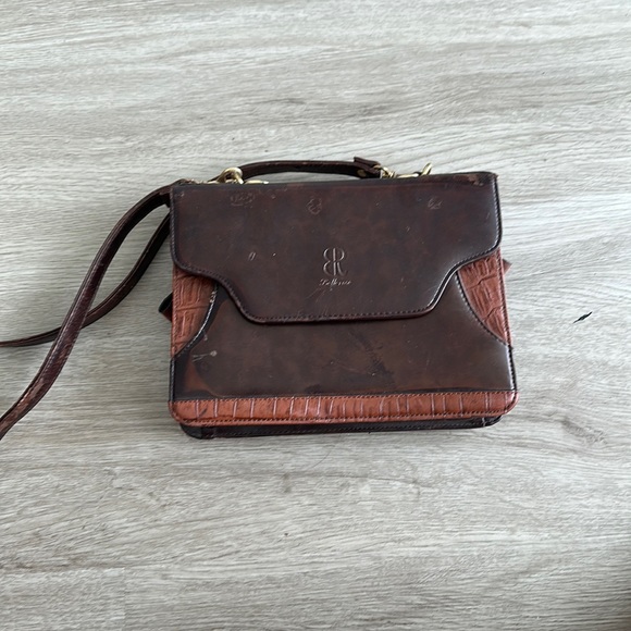 BERE ROSE vintage cross body bad with multiple pockets - Picture 1 of 6